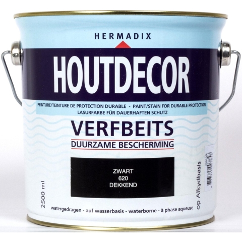 Houtdecor 620 zwart 2500 ml - Hermadix