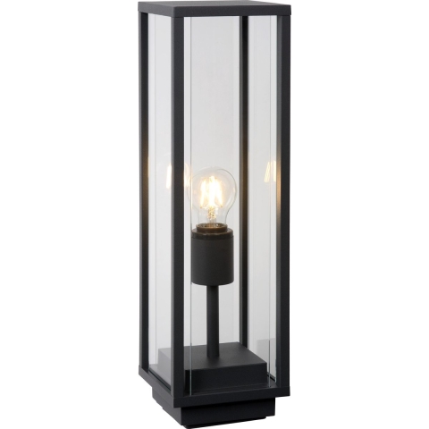 Lucide CLAIRE Sokkellamp 1xE27 - Antraciet