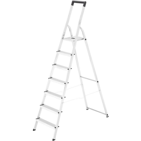 Hailo 8140-715 L40 Aluminium Huishoudtrap 7 Tredes