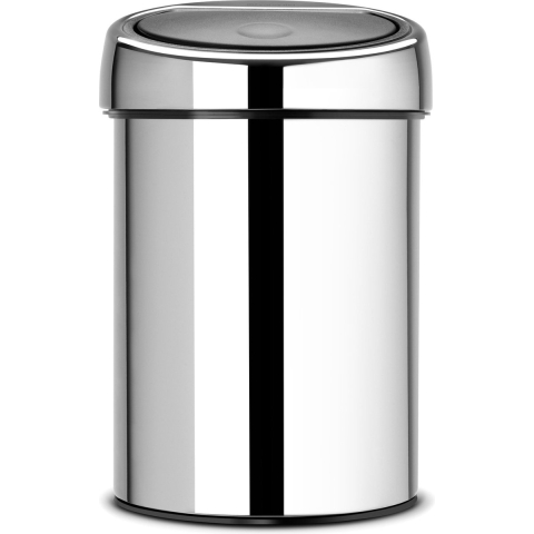 Brabantia Touch Bin Wandafvalemmer 3 Liter Glans