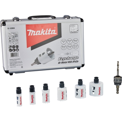 Makita Accessoires Gatzaagset 7-delig hout/metaal - E-12304 E-12304