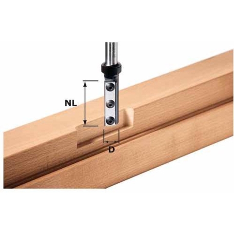 Festool Accessoires Keermes groeffrees HW S12 D16/50 WP - 497454