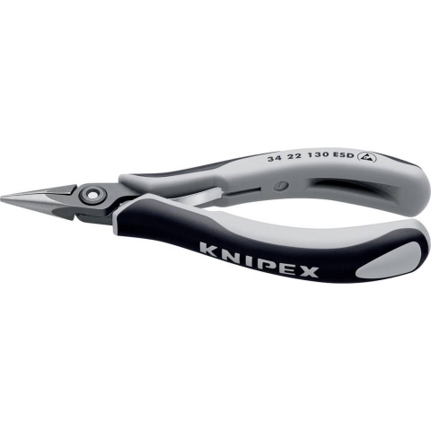 Knipex Grijptang halfronde bek 130 mm ESD - 3422130ESD