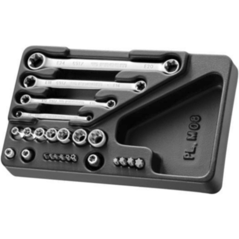 Facom module van doppen, sleutels en bits torx - MOD.TX1A