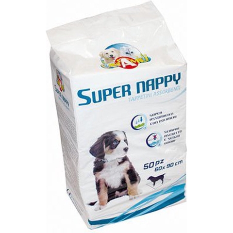 2x50 Stuks Croci Puppypads Super Nappy 90x60cm, Hond