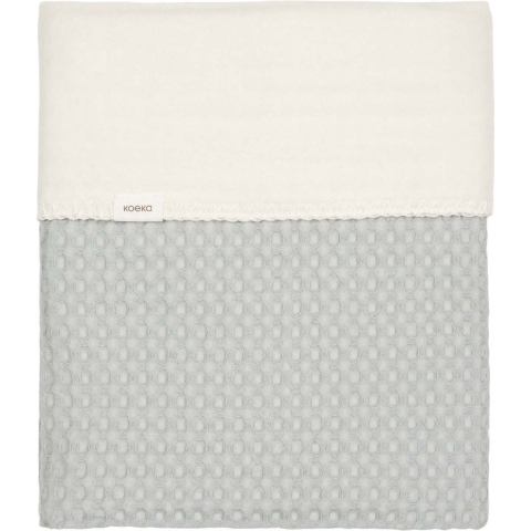 Deken Wieg Koeka Cotton Fleece Wafel Amsterdam Ocean Air