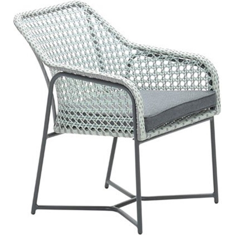 Bellevue dining fauteuil c.bl/soft grn-l.gr/mystic gr - Garden Impressions