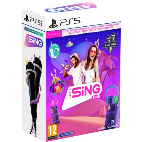 Let's Sing 2025 + 2 Microphones