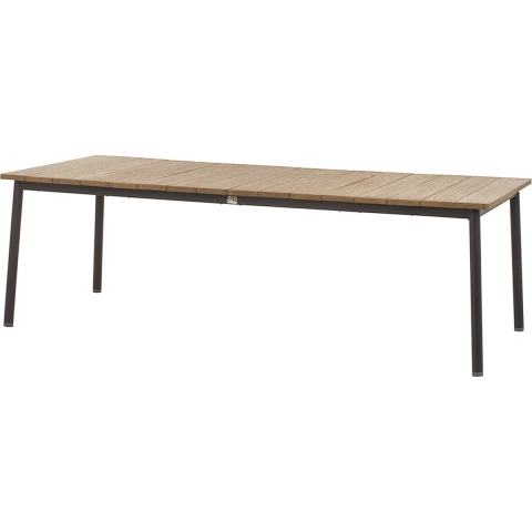 Milou Tuintafel Black - 240x100 cm - Applebee