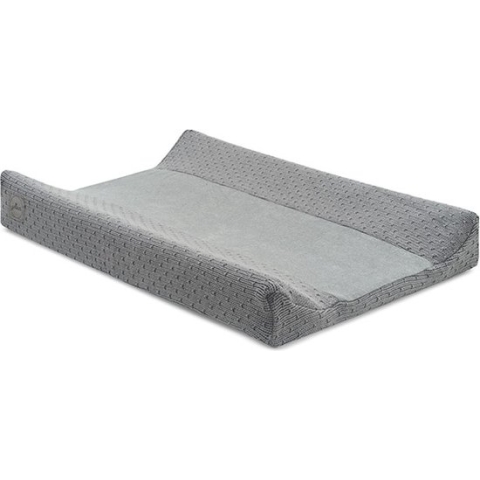 Jollein Aankleedkussenhoes Bliss Knit 50x70cm - Storm Grey