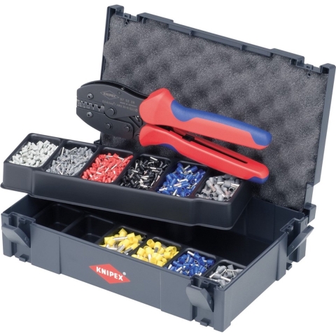 Knipex Krimp-assortiment voor adereindhulzen - 979023