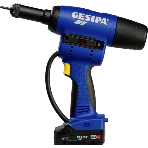 Gesipa Accu-blindklinkmoerapparaat | 10-delig 20.000 N L-Boxx | 1 stuk - 1679674 1679674