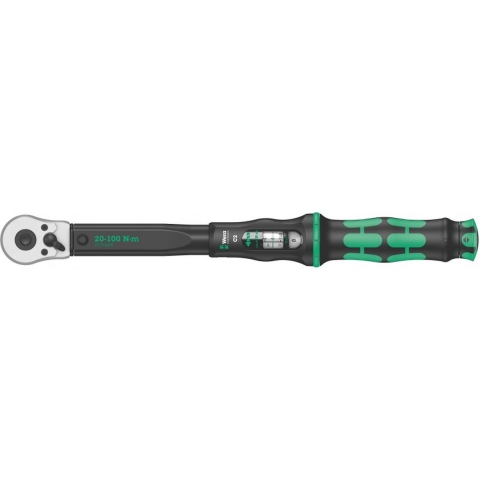 Click-Torque C 2 draaimomentsleutel met omschakelratel, 20-100 Nm Draaimomentsleutel