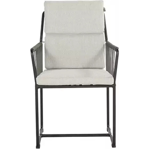 Modica Rope Chair Black Stoel Zwart - Hartman