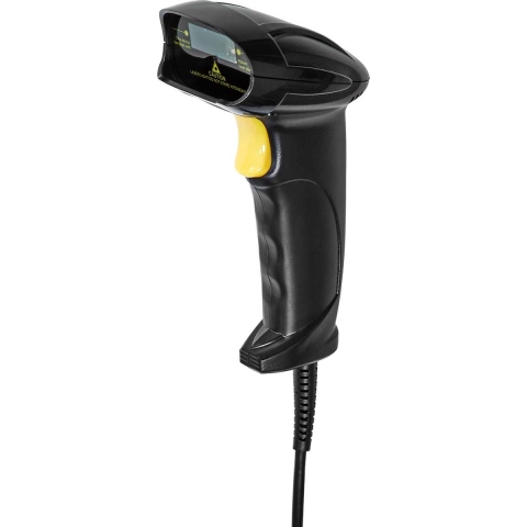 Nedis BSCN1D100BK Barcodescanner Laser Bedraad 1d Lineair Usb Gevoed Usb2.0