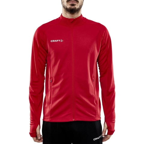 Craft 1910154 Evolve Full Zip Men - Bright Red - L