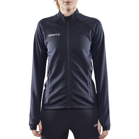 Craft 1910155 Evolve Full Zip Wmn - Asphalt - XS