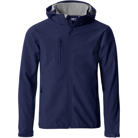 Clique 020912 Basic Hoody Softshell - Dark Navy - M