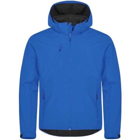 Clique 0200912 Classic Softshell Hoody - Kobalt - 4XL