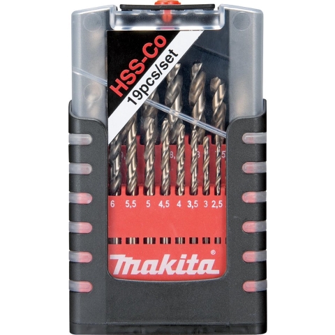 Makita Accessoires Borenset HSS-Co 19dlg - D-50463