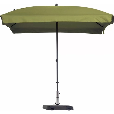 Stokparasol Patmos luxe 210 x 140 cm sage green zonwering - Madison