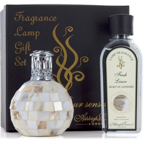 Geurlamp Arctic Tundra Fresh Linen S wit - Ashleigh & Burwood