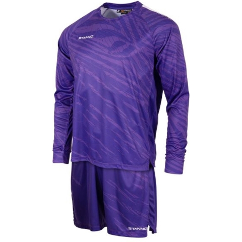Stanno 415007 Trick Long Sleeve Goalkeeper Set - Purple - M
