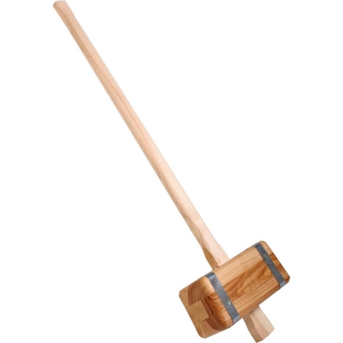 Tuinhamer vierkant 110cm steel - TalenTools