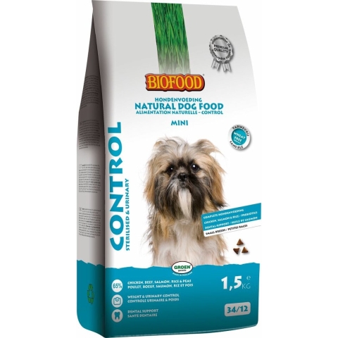 4x BF Petfood Small Breed Control 1,5 kg