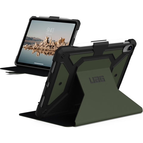 Urban Armor Gear Metropolis SE Back cover Olijf Tabletcover