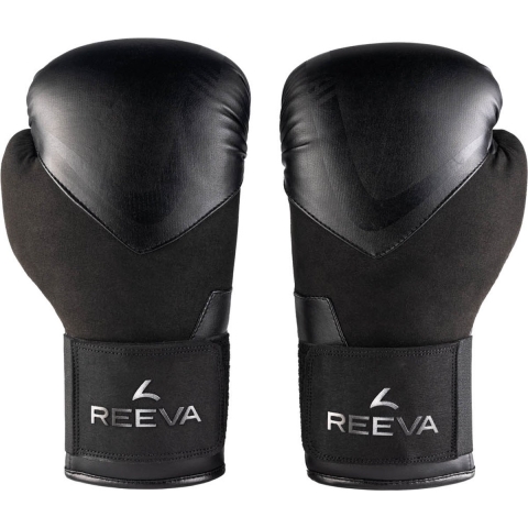 Reeva Bokshandschoenen - Leer - Zwart - 12 oz