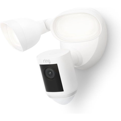ring Floodlight Cam Wired Pro White 8SF1E1-WEU0 IP Bewakingscamera WiFi 1920 x 1080 Pixel