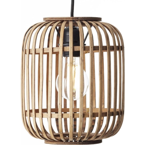 Brilliant 93777/20 Woodrow Hanglamp E27 60 W Lichtbruin