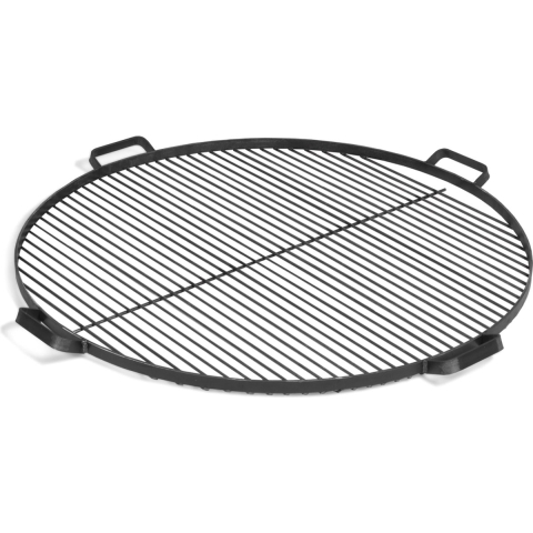 Zwart Stalen Grillrooster met 4 Handvatten -80 cm