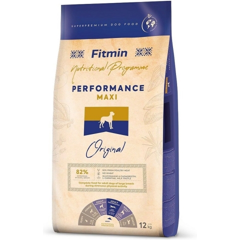 12kg Fitmin Program Maxi Performance hondenvoer droog