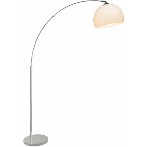 Brilliant Vessa 92940/75 Staande lamp E27 60 W Chroom, Wit