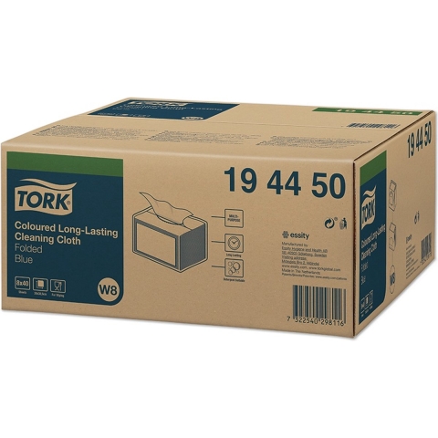 TORK Schoonmaakdoekjes Blauw 194450 Aantal: 320 stuk(s)