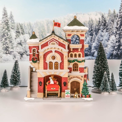 Union Fire Co. B/O Led Kerst - LEMAX