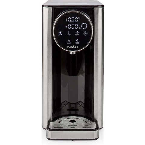 Nedis Heetwaterdispenser | 2600 W | 2,7 l | Aluminium / Zwart - KAWD310FBK