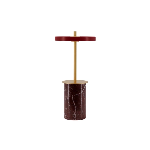 UMAGE - Asteria Move Portable Tafellamp Mini Red Marble
