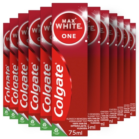 12x Colgate Tandpasta Max White One 75 ml