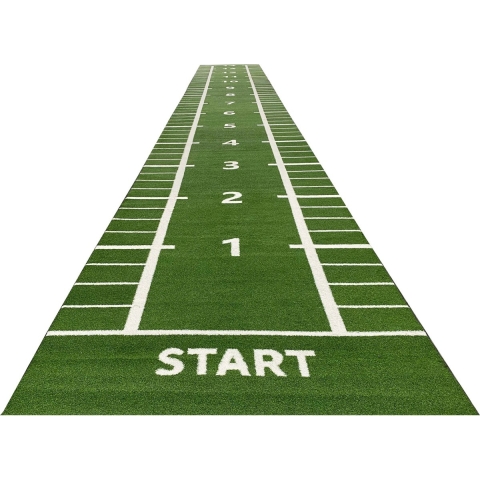 Lifemaxx Sprinttrack - Kunstgras - 2 x 15 m - Groen