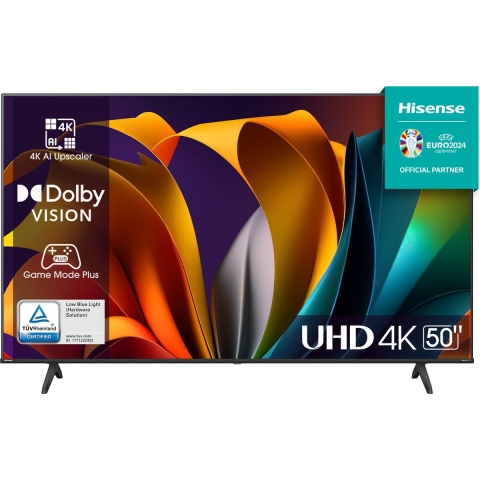 Hisense 50A6N tv 127 cm (50") 4K Ultra HD Smart TV Wifi Zwart 300 cd/m²