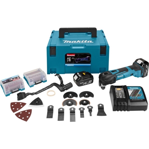 Makita DTM51RMJX3 18V Accu Multitool met snelspansysteem - DTM51RMJX3