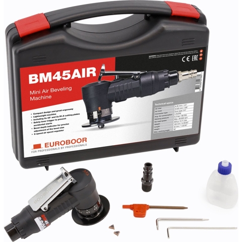 Euroboor BM45AIR Luchtaangedreven Laskanten Freesmachine - 8mm