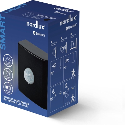 Nordlux Smart Light Sensor IP54 Zwart bewegingsmelder - 4806120