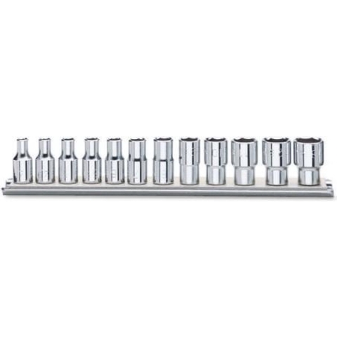 Beta 12-delig set zeskant dopsleutels, lange uitvoering 900MB/SB12 - 009000179