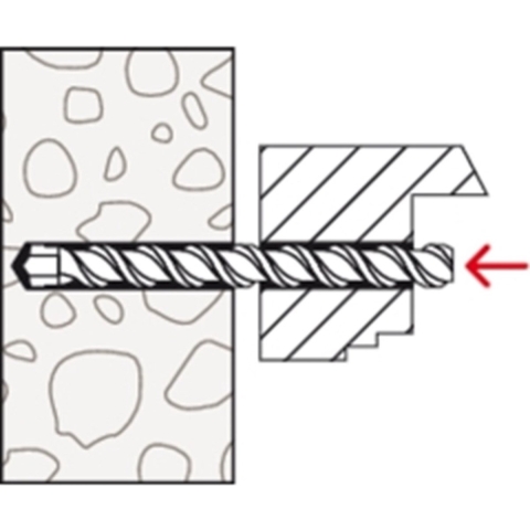 Fischer FFSZ 7,5 x 182 T30 100 St - 532916