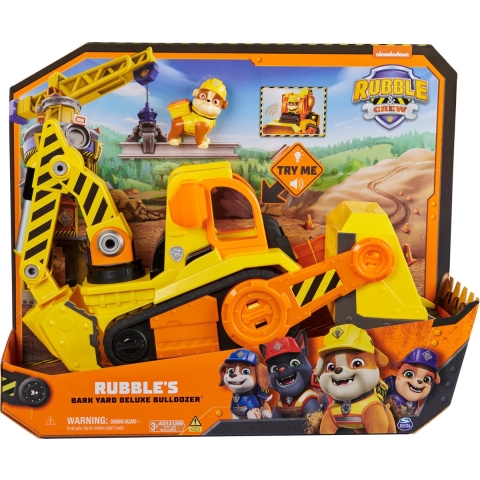 Paw Patrol Rubble and Crew Bulldozer + Licht en Geluid