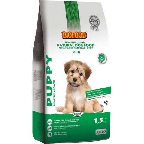 4x BF Petfood Small Breed Puppy 1,5 kg